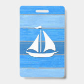 Nautisches Design Ausweis (Back)