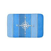 Nautisches Design Badematte (Vorderseite)