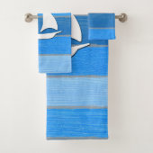 Nautisches Design Badhandtuch Set (Insitu)