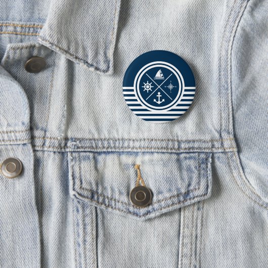 Nautisches Design Button (Beispiel)