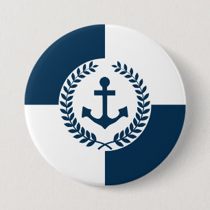 Nautisches Design Button