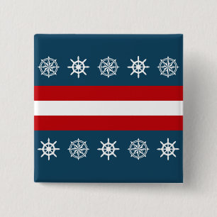 Nautisches Design Button