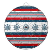 Nautisches Design Dartscheibe (vorne)
