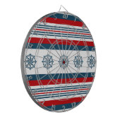 Nautisches Design Dartscheibe (Vorderseite Links)