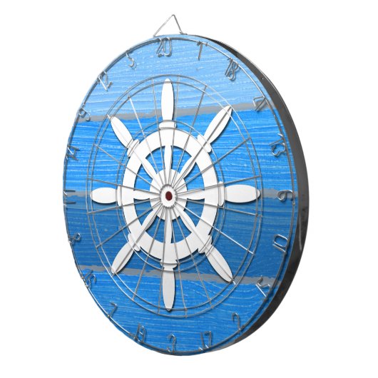 Nautisches Design Dartscheibe (Vorderseite rechts)
