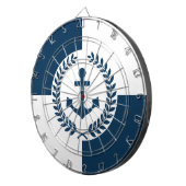 Nautisches Design Dartscheibe (Vorderseite rechts)