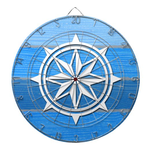 Nautisches Design Dartscheibe (vorne)