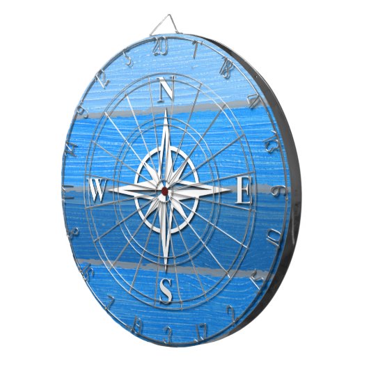 Nautisches Design Dartscheibe (Vorderseite rechts)