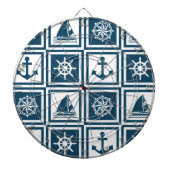 Nautisches Design Dartscheibe (vorne)