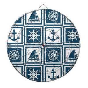 Nautisches Design Dartscheibe