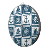 Nautisches Design Dartscheibe (Vorderseite rechts)