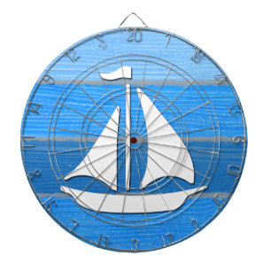 Nautisches Design Dartscheibe