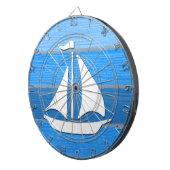 Nautisches Design Dartscheibe (Vorderseite rechts)
