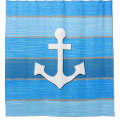 Nautisches Design Duschvorhang (Vorderseite)