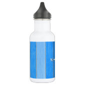 Nautisches Design Edelstahlflasche (Links)