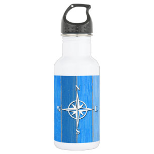 Nautisches Design Edelstahlflasche
