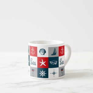 Nautisches Design Espressotasse