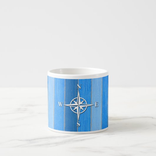 Nautisches Design Espressotasse (Vorderseite)
