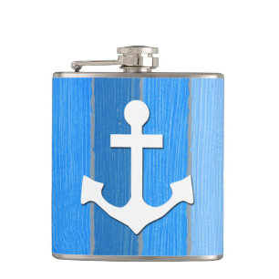 Nautisches Design Flachmann