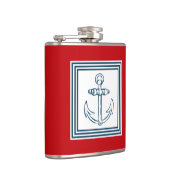 Nautisches Design Flachmann (Rechts)