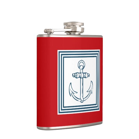 Nautisches Design Flachmann (Rechts)