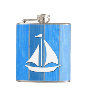 Nautisches Design Flachmann
