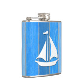 Nautisches Design Flachmann (Rechts)