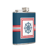 Nautisches Design Flachmann (Rechts)