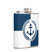 Nautisches Design Flachmann (Rechts)