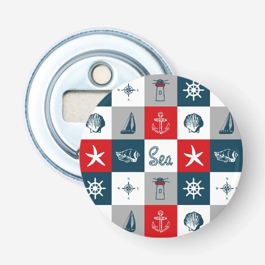 Nautisches Design Flaschenöffner (Vorderseite)