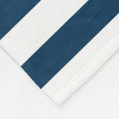 Nautisches Design Fleecedecke (Ecke)