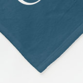 Nautisches Design Fleecedecke (Ecke)