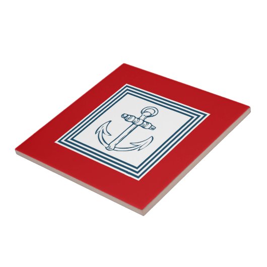 Nautisches Design Fliese (Seite)