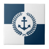 Nautisches Design Fliese (Vorderseite)
