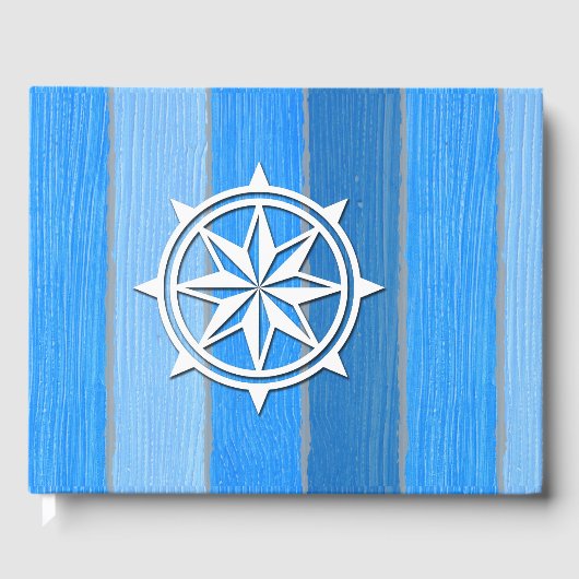 Nautisches Design Gästebuch (Vorderseite)
