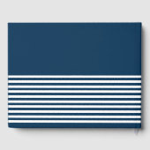 Nautisches Design Gästebuch (Rückseite)