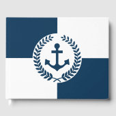 Nautisches Design Gästebuch (Vorderseite)