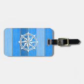 Nautisches Design Gepäckanhänger (Vorderseite horizontal)