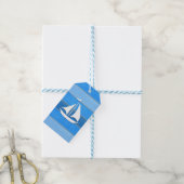 Nautisches Design Geschenkanhänger (Mit Garn)