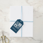 Nautisches Design Geschenkanhänger (Mit Garn)