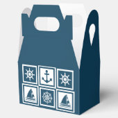 Nautisches Design Geschenkschachtel (Geöffnet)