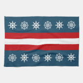 Nautisches Design Handtuch (Horizontal)