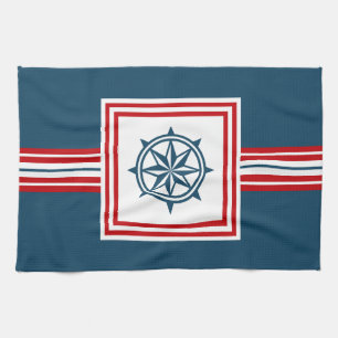 Nautisches Design Handtuch