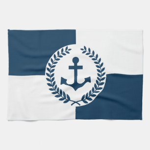 Nautisches Design Handtuch