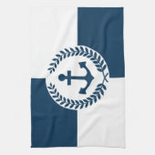 Nautisches Design Handtuch (Vertikal)