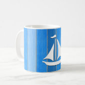 Nautisches Design Kaffeetasse (Vorderseite Links)