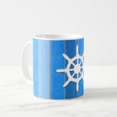 Nautisches Design Kaffeetasse (Vorderseite Links)