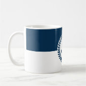 Nautisches Design Kaffeetasse (Links)