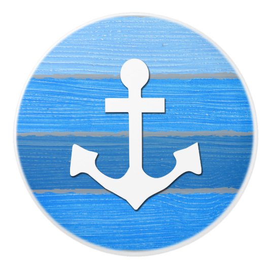 Nautisches Design Keramikknauf (Vorderseite)