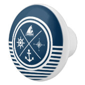 Nautisches Design Keramikknauf (Rechts)